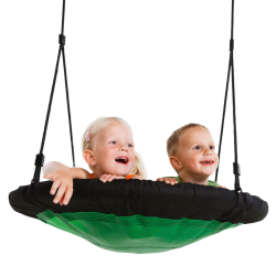 Balançoire nid duo enfant diamètre 100 cm pour portique ou aire de jeu - SWIBEE