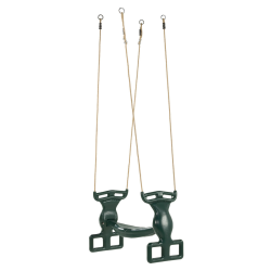 balançoire double enfant dos à dos pour portique et aire de jeux - Barbabois