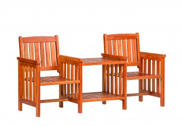 Double fauteuil avec table...