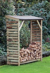 Abri à bois 180 x 180 cm