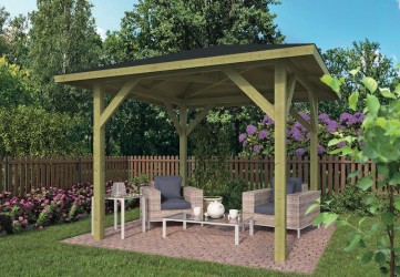 Pavillon de jardin en bois...