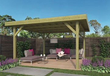 Pavillon de jardin en bois...