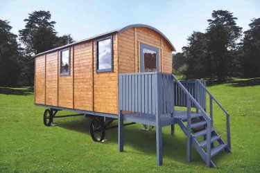 Extension terrasse roulotte