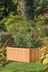 Jardinière rectangulaire en...