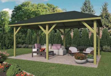 Pavillon de jardin en bois...