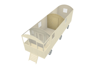 Paroi roulotte 360–600 cm – accessoire