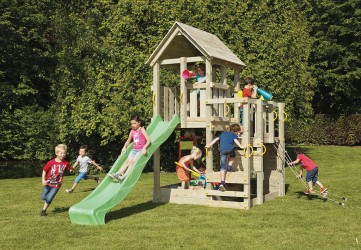 Tour PENTHOUSE Blue Rabbit – aire de jeux en bois