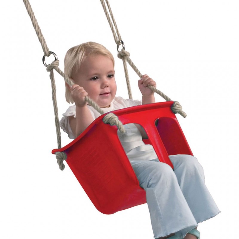 Balançoire bébé pour portique ou aire de jeu - Barbabois