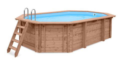 Piscine en bois 563 x 352 x...