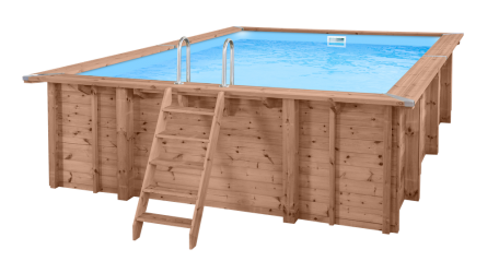 Piscine en bois 600 x 419 x...