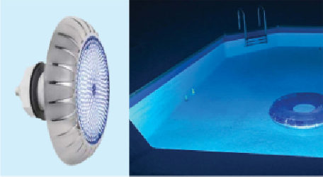 Éclairage LED de piscine