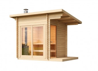 Maison de sauna en bois...
