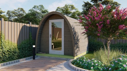 Saune Pod extérieur en bois...