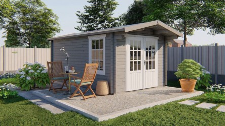 Abri de jardin 13 m² avec...