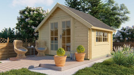 Abri de jardin 9 m² SKOV -...