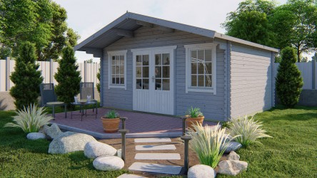 Abri de jardin 18 m² avec...