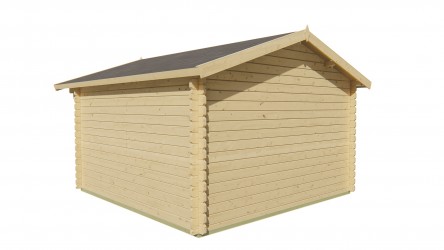 Abri de jardin ULRIK design traditionnel bois épais