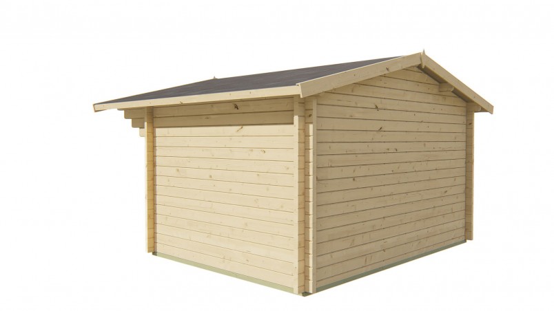 arrière de l'abri de jardin RORIK de Barbabois