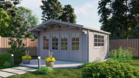 Abri de jardin 13 m² avec...