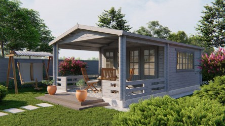 Chalet 18 m² avec espace...
