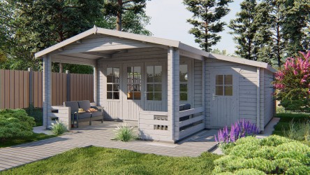 Chalet 18 m² avec annexe...