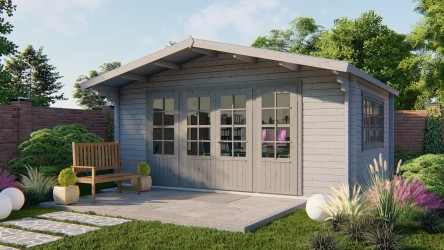 Chalet 22 m² avec avancée...