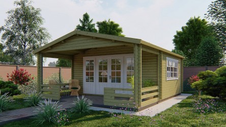 Chalet 22 m² avec espace...