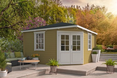 Abri de jardin d'angle 13...