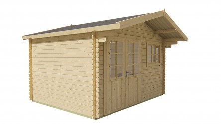 Cabane extérieure bois INGMAR 380 x 300 cm