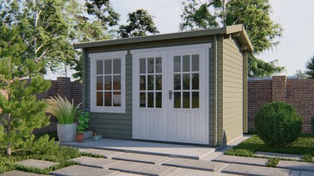 Abri de jardin 8 m² DAISY -...