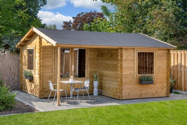 Abri JOHAN – madriers 34 mm