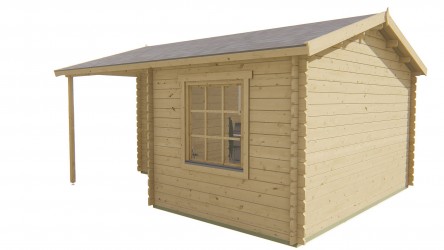 Abri de jardin JOHAN – vue arrière