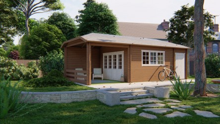 Abri de jardin 15 m² avec...