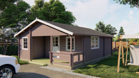 chalet en bois Barbabois - chalet en bois pour espace détente jardin