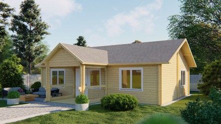 Chalet habitable 72 m² avec...