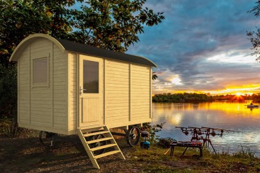 Roulotte JOEY 9 m² bois 19 mm – vue avant | Barbabois