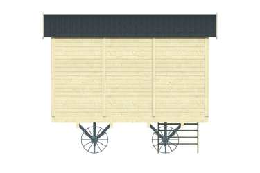 Roulotte JOEY – madriers 19 mm