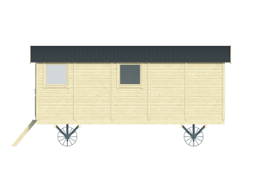 Roulotte ANGELO – vue latérale