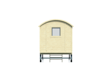 Roulotte ANGELO – bois 19 mm - vue arrière