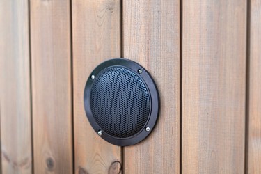 Bain à remous bois XL avec bulles, LED, stéréo et USB et autres options