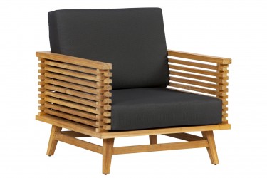 Fauteuil de jardin en Teck...
