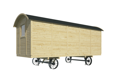 Roulotte BARBY – madriers 19 mm