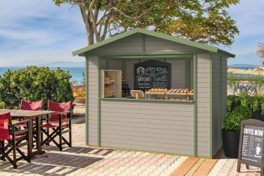 Kiosque de vente 7,5 m²...