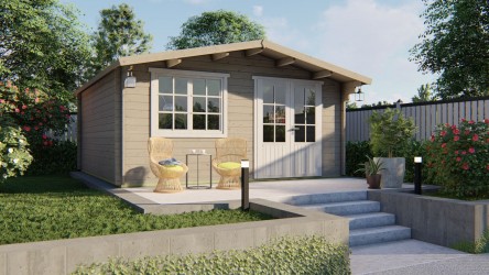 Abri de jardin 23 m² avec...