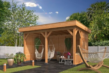Pavillon de jardin semi...