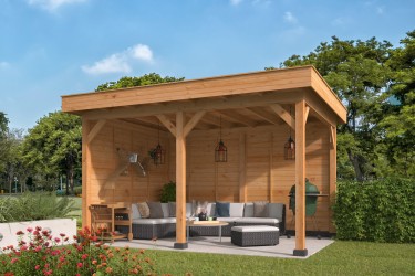 Pavillon de jardin semi...