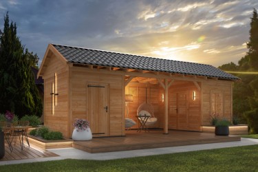 Abri de jardin moderne 9 x...