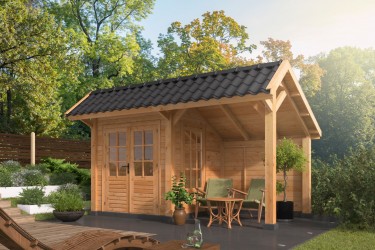 Pavillon de jardin semi...