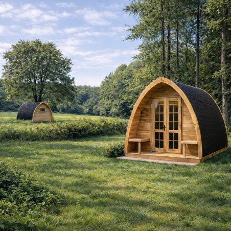 camping pod 400 simple en arc - Barbabois