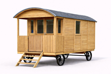 Roulotte KATHY 12 m² bois...